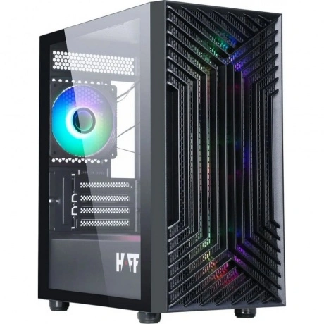 Корпус HAFF Rush mATX без БП Black