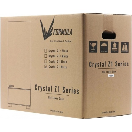 Корпус Formula Crystal Z1 белый (CRYSTAL Z1) - фото 17