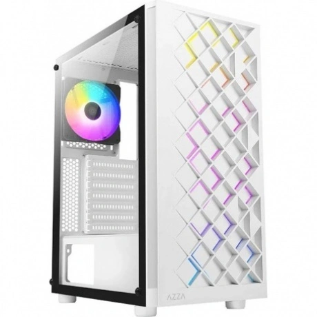 Корпус Azza Spectra белый (CSAZ-280W SPECTRA)