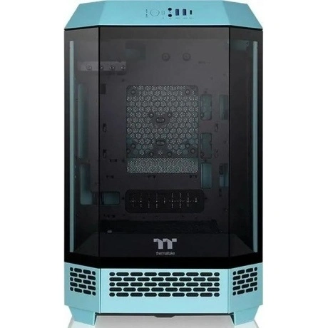 Корпус Thermaltake The Tower 300 Turquoise голубой (CA-1Y4-00SBW...