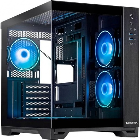 Корпус Chieftec Visio (GM-30B-TG-OP) черный - фото 1