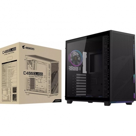 Корпус Gigabyte GB-AC400G черный (28300-AC400-1CKR) - фото 5