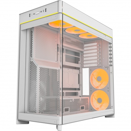 Корпус Montech HS02 Pro белый (HS02 PRO WHITE) - фото 1