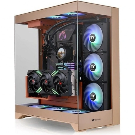 Корпус Thermaltake CTE E550 TG Gravel Sand коричневый (CA-1Z8-00...