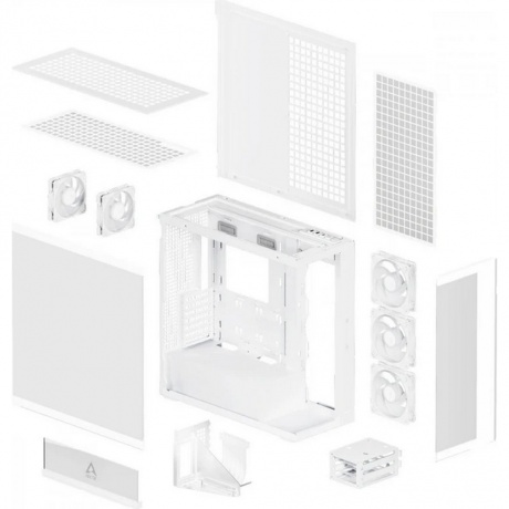 Корпус Arctic Cooling ARCTIC Xtender VG White (ACPCC00017A) - фото 5