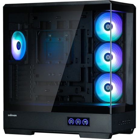 Корпус Zalman P50 DS BLACK - фото 1