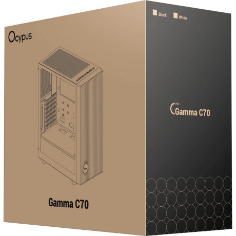 Корпус Ocypus Gamma C70 BK - фото 17