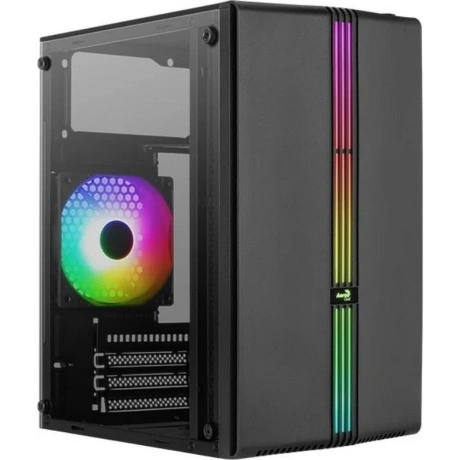 Корпус MINITOWER Micro-ATX,Mini-ITX W/PSU 3х12cm fan RGB(1 преду...
