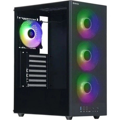 Корпус MIDITOWER RaptorX ATX Micro-ATX Mini-ITX  W/O PSU 4x12cm ...