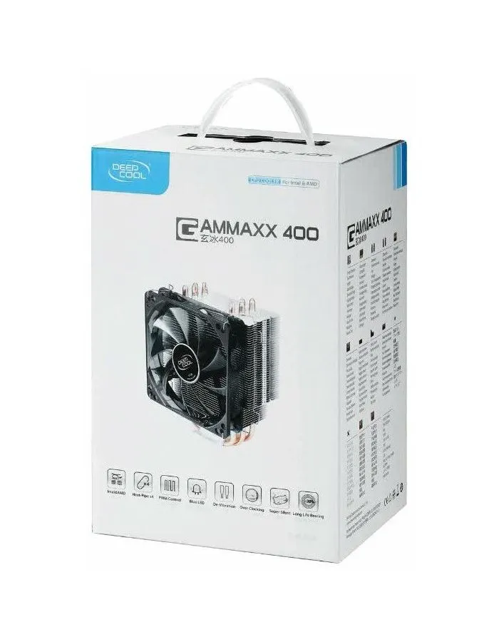 Кулер для процессора Deepcool GAMMAXX 400 Blue Basic - фото 5