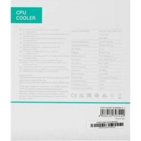 Кулер DeepCool AK400 WH (R-AK400-WHNNMN-G-1) - фото 9
