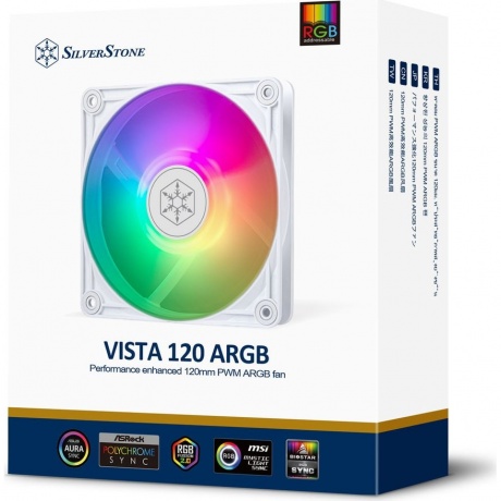 Вентилятор для корпуса Silverstone VS120W-ARGB (G52VS120WARGB20) - фото 5