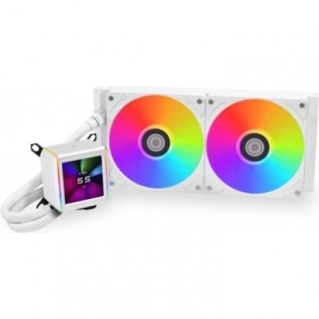 Кулер для процессора Lian Li Galahad II LCD 280 White (G89.GA2AL...