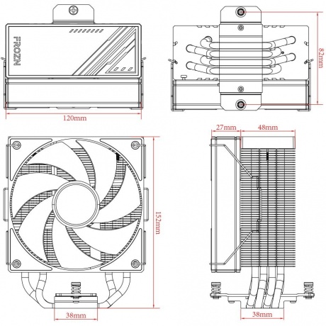 Кулер ID-Cooling FROZN A410 ARGB - фото 7