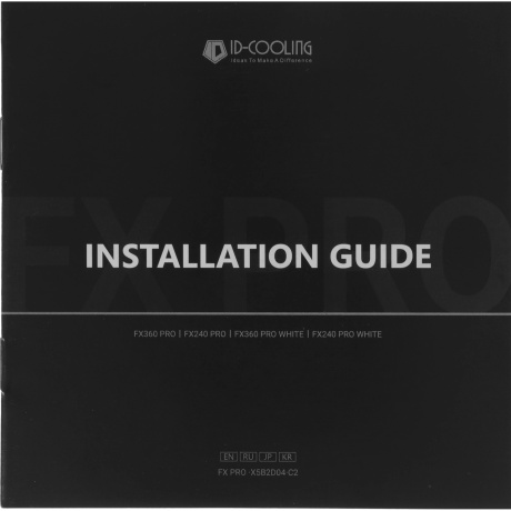 Система водяного охлаждения ID-Cooling FX360 Pro черный - фото 14