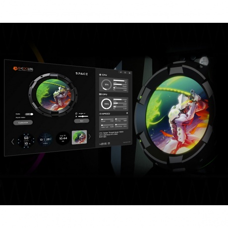 Система водяного охлаждения ID-Cooling SL360 Pro Se черный - фото 9
