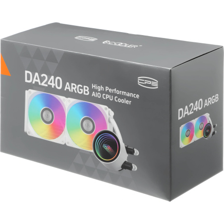 Система водяного охлаждения PcCooler DA240 (DA240-WHAWXX-GL) белый - фото 17