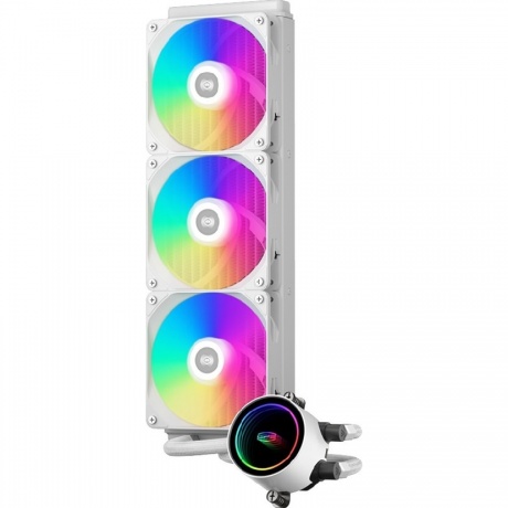 Система водяного охлаждения PcCooler DA360 (DA360-WHAWXX-GL) белый - фото 1