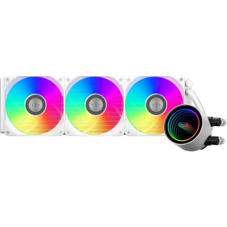 Система водяного охлаждения PcCooler DA360 (DA360-WHAWXX-GL) белый - фото 2