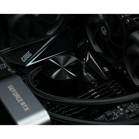 Кулер ID-Cooling FX240 LCD Black - фото 9