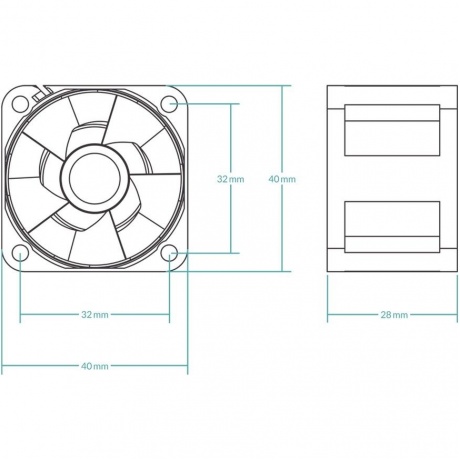 Вентилятор Arctic Cooling S4028-15K (ACFAN00274A) - фото 8
