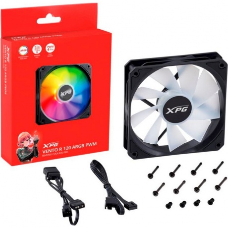 Вентилятор XPG VENTOR120ARGBPWM-BKCWW - фото 4
