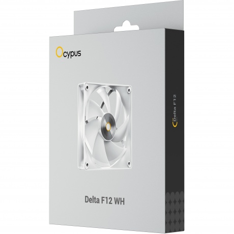 Вентилятор Ocypus Delta F12 WH 120x120x25mm HYDRO BEARING - фото 3