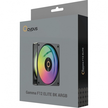 Вентилятор Ocypus Gamma F12 Elite BK ARGB - фото 7