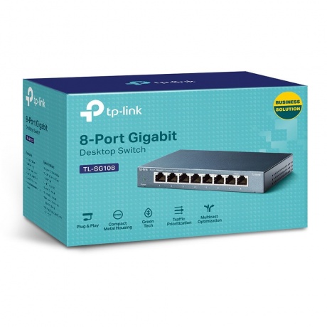 Коммутатор TP-Link TL-SG108 - фото 2