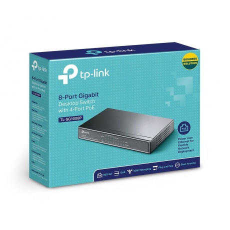 Коммутатор TP-Link TL-SG1008P - фото 5