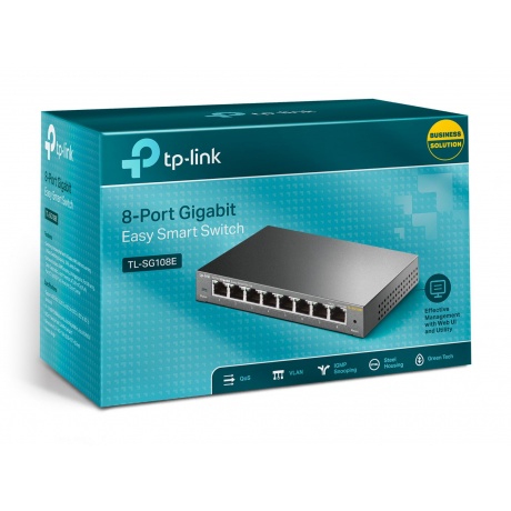 Коммутатор TP-Link TL-SG108E - фото 5