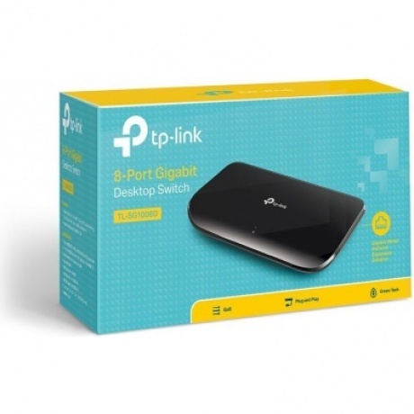 Коммутатор TP-Link TL-SG1008D - фото 6