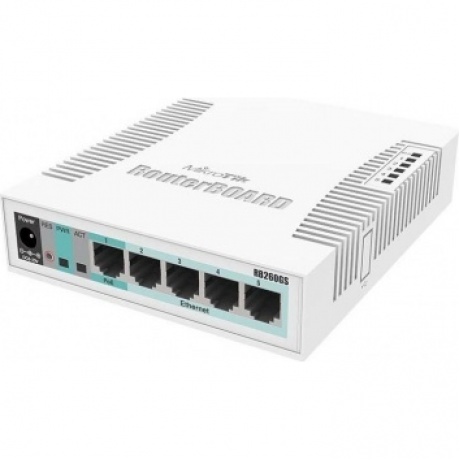 Коммутатор MikroTik RB260GS (CSS106-5G-1S) - фото 1