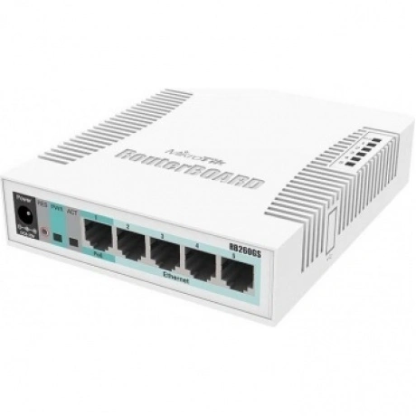 Коммутатор MikroTik RB260GS (CSS106-5G-1S)