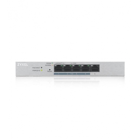 Коммутатор Zyxel GS1200-5HPV2-EU0101F - фото 3