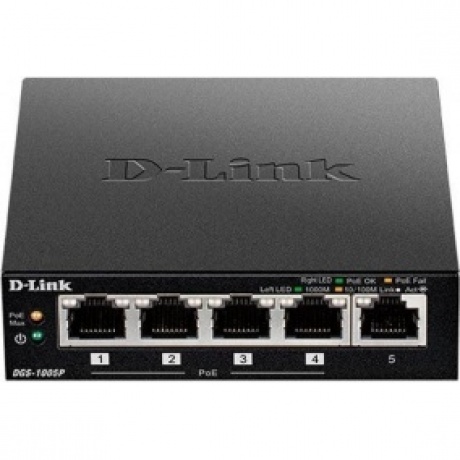 Коммутатор D-Link DGS-1005P - фото 3