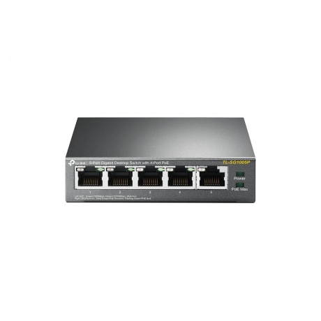 Коммутатор TP-Link TL-SG1005P - фото 1