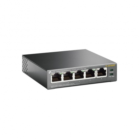 Коммутатор TP-Link TL-SG1005P - фото 2