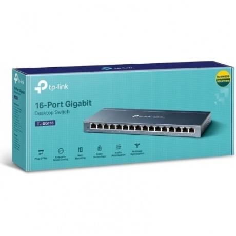 Коммутатор TP-Link TL-SG116 - фото 4