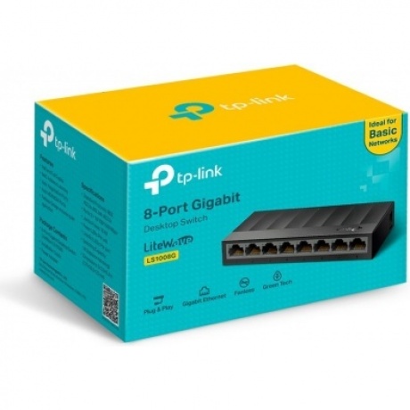 Коммутатор TP-Link LS1008G - фото 3