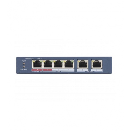 Коммутатор Hikvision DS-3E0106HP-E - фото 3