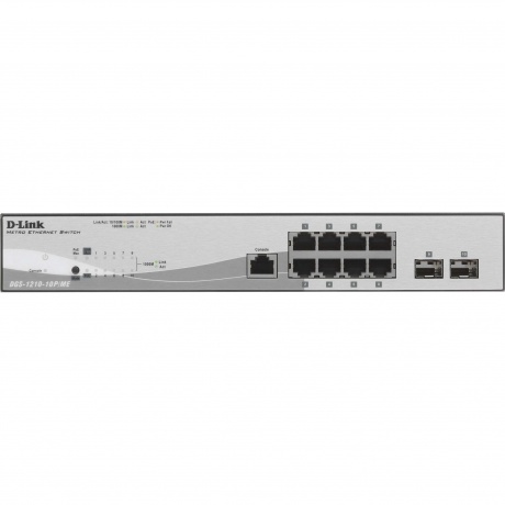 Коммутатор D-Link DGS-1210-10P/ME/A1A - фото 2