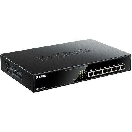 Коммутатор D-Link DGS-1008MP/B1A - фото 2