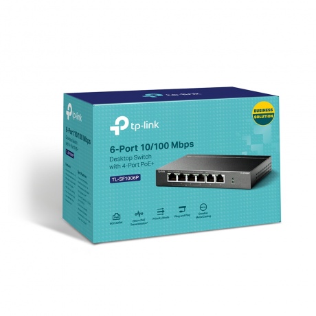 Коммутатор TP-Link TL-SF1006P - фото 3