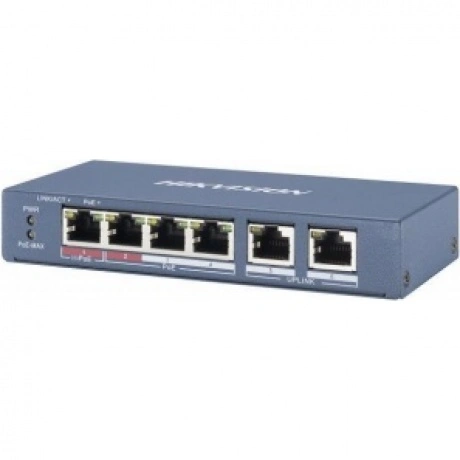Коммутатор Hikvision DS-3E0106P-E/M