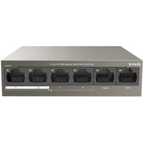Коммутатор Tenda TEF1106P-4-63W - фото 9