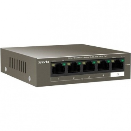 Коммутатор Tenda TEF1105P-4-38W - фото 2