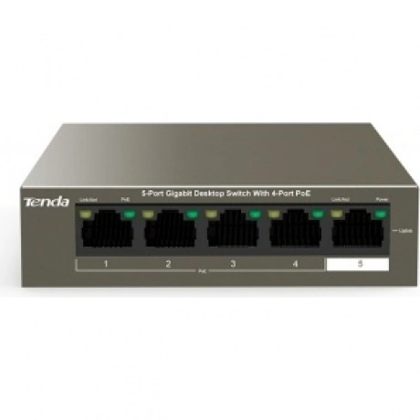 Коммутатор Tenda TEG1105P-4-63W
