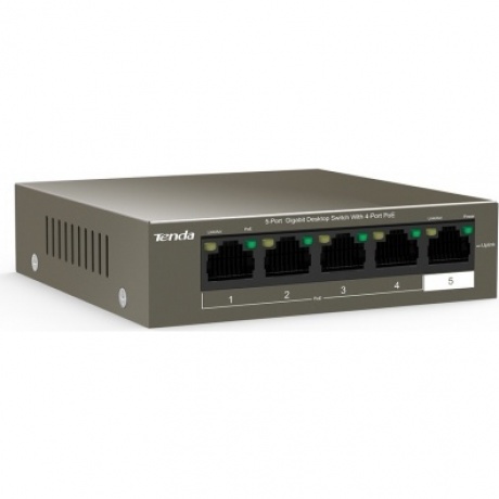 Коммутатор Tenda TEG1105P-4-63W - фото 2
