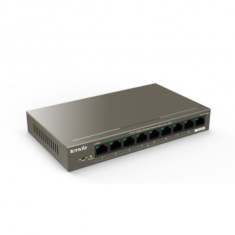 Коммутатор Tenda TEG1109P-8-102W - фото 2